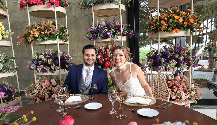  Rafael Moreno y Ximena Ramírez ya son esposos.