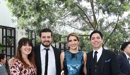  Paula de la Rosa, Gerardo, Mireya y Victor.