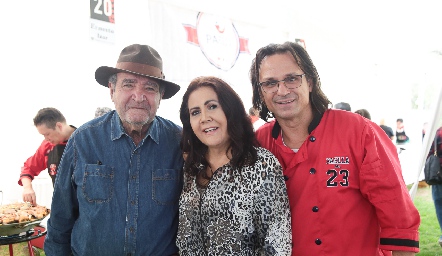  Carlos Abaroa, Ana Fonte y Fernando Bárcena.