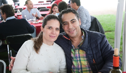 Verónica Montero y Ramiro Robledo.