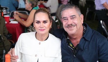 Alma Sánchez y Jorge Portillo.
