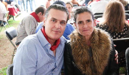 Guicho Fernández y María Clara Abaroa.