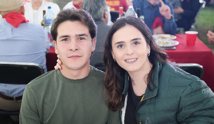 Mauricio Buendía y Emilia Meade.