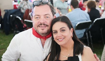 Ramón Meade y Alejandra Martínez.