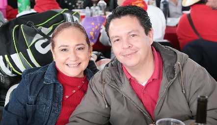 Maricela López y Alfredo Ortiz.