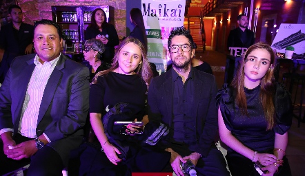  Elías Torres, Patricia Aguilera, Daniel Jiménez y Regina Gutiérrez.