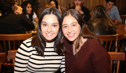  Paola Humara y Renata Flores.