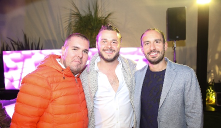  Diego Minondo, Iñaki Minondo y Francisco Minondo.