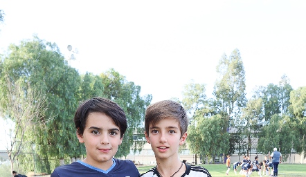  José Luis Ortega y Alejandro González.