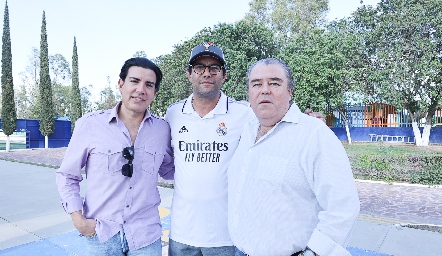  Guillermo Guerra, Fernando Rojo y Agustín Felix.