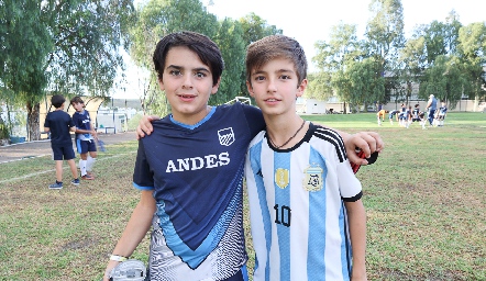  José Luis Ortega y Alejandro González.