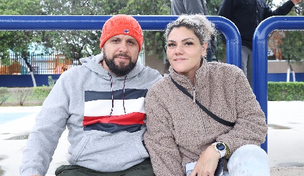  Felix Sesma y Denisse Gutiérrez.
