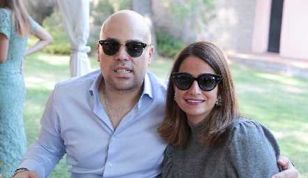 Germán Sotomayor y Mónica Medlich.