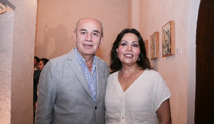  Juan Carlos Machinena y Guadalupe López Wongñis.