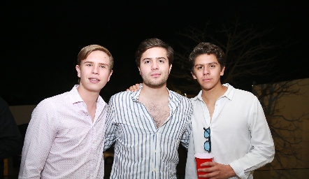  Mauricio Martín, Saad Sarquis y Patricio Ojeda.
