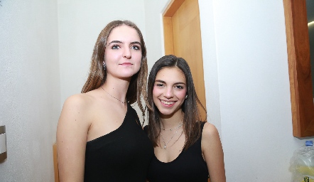  Camila Bárcena y María Paula Duque.