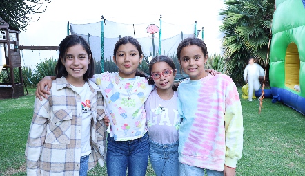  Luciana Redondo, Frida Vázquez, Matilda, Salguero y Natalia Benavente.