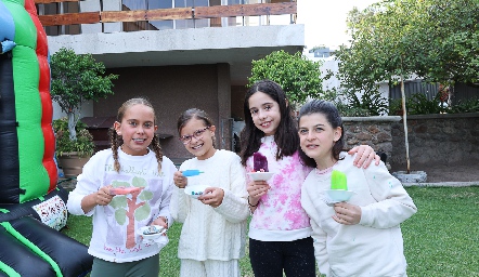  Hanni Torres, Isa Molina, Kati y Valentina.
