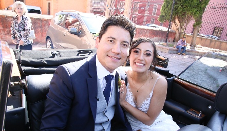 Alejandro Foyo y Mariana López.