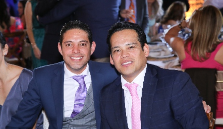 José Antonio Mendoza y Oscar Romero.