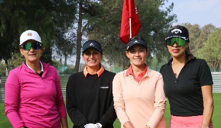  Yusa Coulón, Megan Suárez, Tere Cadena y Daniela Delgado.