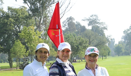  Alejandra Mireles, Rocío Dávila e Isabel Camargo.