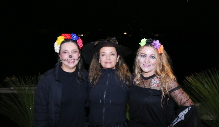  Mariana Jiménez, Vero Robledo, Aida Palau y Mildret de Valle.