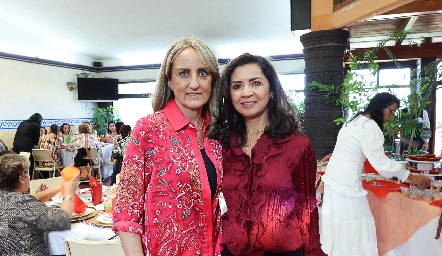  Patricia Aristegui y Martha Carrillo.