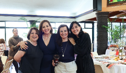  Conchita Palau, Ana Irma Ramos, Lety Pérez y Marusa Maza.
