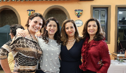  Lupita Bárcena, Zamar Paulín, Ana Irma Ramos y Martha Carrillo.