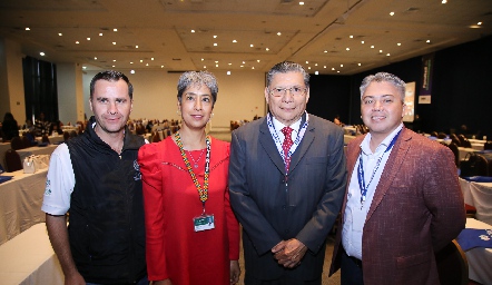  Gerardo Rebolledo, Gabriela Orozco, Raúl Chávez y Miguel Ángel Echavarria.