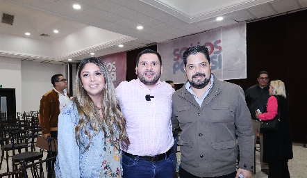  Carla Ávila, David Azuara y Francisco Porras