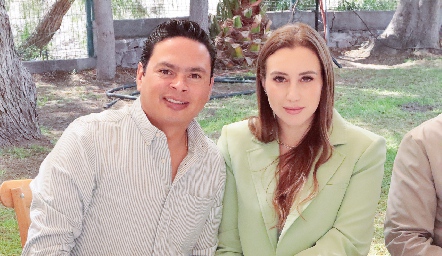  Esteban Meade y Patricia De Antuñano.