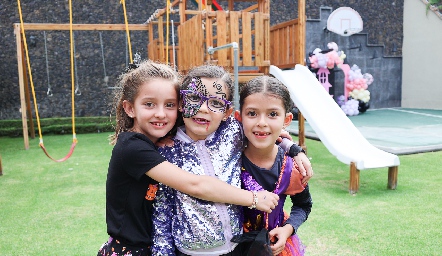  María Inés Zamanillo, Gabriela Molina y María Inés Herrera.