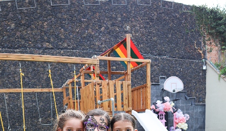  María Inés Zamanillo, Gabriela Molina y María Inés Herrera.
