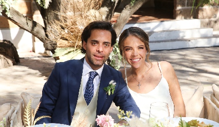  Pablo Pérez y Daniela Torre de la Torre ya son esposos.