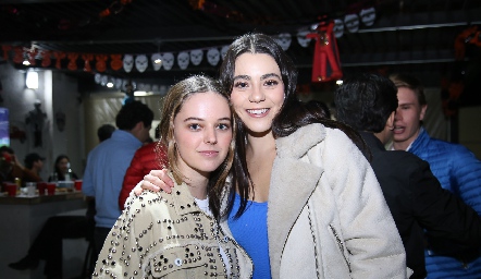  Danna Fernández y Sigrid Zendejas.