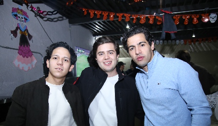 Rolando Fernández, Saad Sarquis y Diego Gutiérrez.