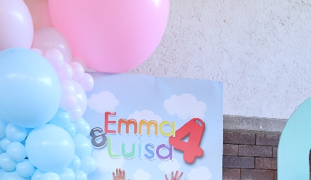  Emma Ramos y Luisa Rodríguez.