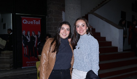  Fernanda Eraña y Sofía Rentería.