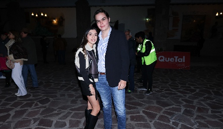  Karina de la Garza y Luis Miguel Soto.