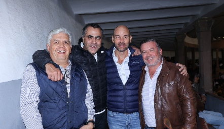  Gerardo Rodríguez, Alejandro Anaya, José Antonio González y Rodrigo Gómez.