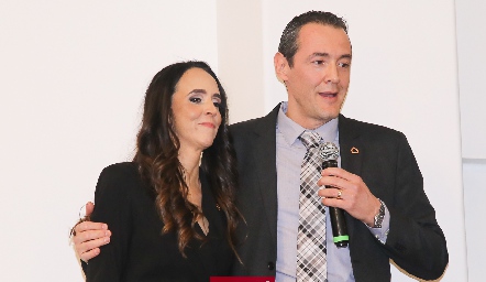  Gloria Mojarro y Jorge Ledezma.