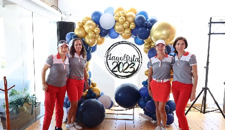  Carla Ruiz, Vivian Alatorre, Silvia Garza y Roxana Fernández.