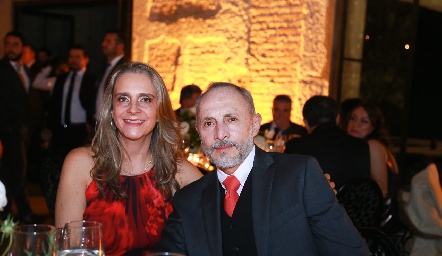 Diana Barba y Francisco Hernández.