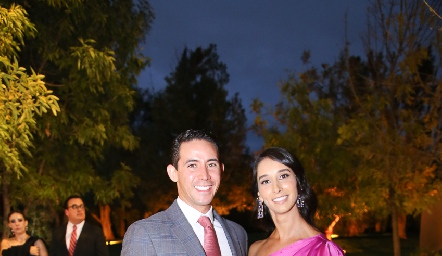  Antonio de Reza y Camila Lozano.