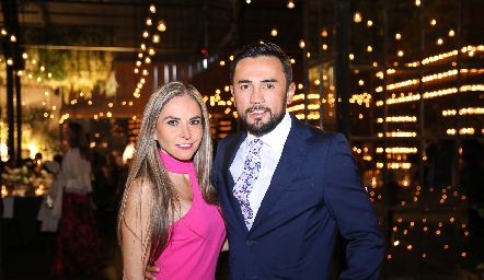  Alejandra Gómez y Hugo Zapata.