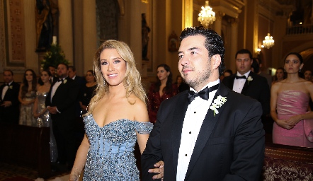 Karla Puente y Federico Mendizábal.