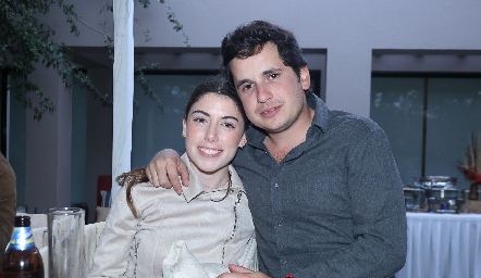  Andrea Vilet y Agustín Soberón.
