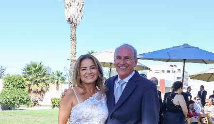  Patricia Acosta y José Ramón Garza.